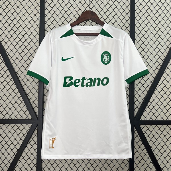 Tailandia Camiseta Sporting De Lisboa Replica Segunda Ropa 2024/25